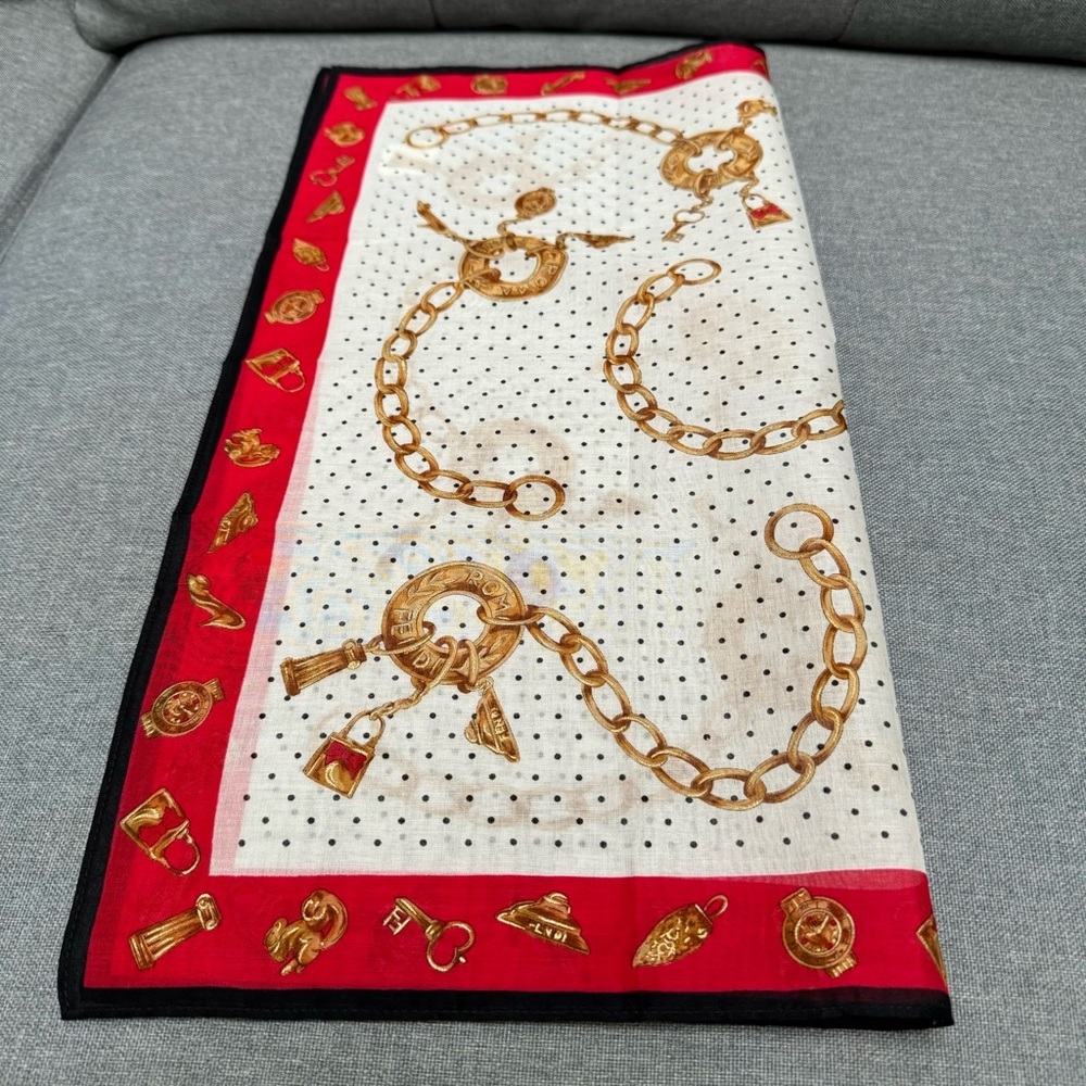 🆕🧣FENDI Handkerchief Scarf✨​ - Picture 9 of 15